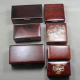 老挝红酸枝实木盒子 大号红木长方形复古中式带锁首饰收纳盒 批发