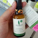 澳洲代购 Sukin苏芊100%纯天然植物抗氧化精华眼霜去黑眼圈 30ml