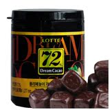 正品韩国乐天巧克力72%/56%可可纯黑巧克力豆限时折扣