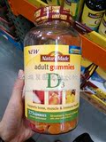 美国直邮Nature Made Vitamin D3 Gummies成人维生素D3软糖275粒