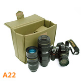 酷色courser微单数码单反包 单肩摄影包相机内胆包 镜头保护包a22