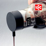 日本LEC正品 厨房玻璃调味瓶调味罐调料瓶调料罐酱油瓶醋瓶小油瓶