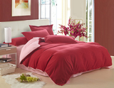【天天特价】纯色1.8四件套天丝棉4件套床单床笠被套床上用品