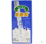 多美鲜全脂牛奶德国进口食品1L*12盒京津冀鲁广东包邮