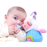 拉拉布书婴儿床头床铃小孩床挂宝宝推车挂件0-1岁新生儿床上玩具