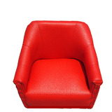儿童沙发 实木架皮卡通可爱红色软凳子座椅 幼儿园小沙发宝宝椅