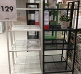 北京宜家代购 IKEA 勒伯格花架 置物展示搁板柜 搁架单元储物收纳