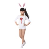 儿童动物表演服装 春节演出舞台服饰 女童卡通动物小兔子衣服