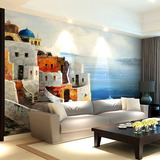 大型壁画影视墙背景墙沙发墙油画欧式壁纸墙纸墙画墙地中海