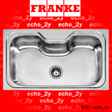瑞士弗兰卡 ACX 610 不锈钢单槽【意大利进口水槽】304DDQ食品级