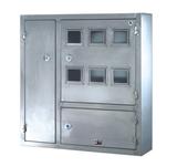 户内明装不锈钢配电箱 单相电表箱6户3开门 配电柜防护箱 可定做