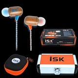 ISK sem8专业监听木质耳塞耳机 唱歌喊麦录音主播正品行货3米线