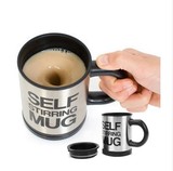 Novelty Self Stirring Mug Work Office Coffee Tea Cup