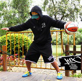 品质街球K1X男网眼嘻哈运动训练短裤篮球裤胖子加肥加大码大个子