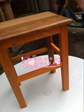 实木方凳子餐凳餐椅椅子实木凳木头圆凳 原木色 牢固耐用厂家直销