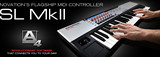 全新行货Novation 61SL MkII 61键 USB MIDI键盘 带控制器功能