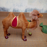 特价仿真骆驼模型 创意桌面摆件手工工艺品 装饰品动物玩偶 黄牛