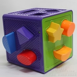 几何形状认知盒 塑料配对积木 儿童益智玩具 宝宝玩具1-2岁礼物