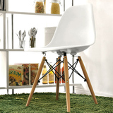 简约小户型特色时尚创意简易实木脚五金脚电脑椅餐椅