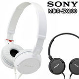 原装Sony/索尼 MDR-ZX100电脑音乐头戴式耳机 重低音手机潮流耳机