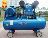 上海风豹0.6/8空气压缩机4KW大功率高压空压机木工喷漆冲气泵380v