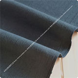 日本进口野木棉 Olympus奥林巴斯 刺子绣 素色先染 19 铁青色