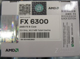 AMD FX 6300 六核 CPU AM3+ 推土机 原包盒装 主频3.5G 95W
