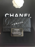 法国正品代购 Chanel 康鹏系列 长款三折钱包