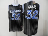 NBA魔术32号 奥尼尔球衣 低弹网眼高端全刺绣复古球迷版篮球服
