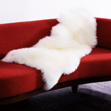 澳洲进口羊皮羊毛沙发坐垫地毯床垫飘窗垫椅垫床边毯沙发座垫定做