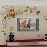 厂家直销墙贴 diy 墙画 手绘模板 彩绘模板 电视背景墙 花蝶飞舞