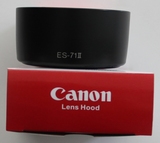 植绒 ES-71II 遮光罩 佳能 EF 50mm f/1.4 镜头 50 1.4镜头 58mm