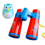 儿童高科技高清双筒望远镜科学实验小发明万花筒小学生玩具3-6岁