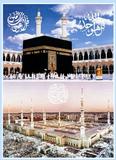 伊斯兰清真教堂-三维立体画-3D高清立体装饰画-宗教风景类两变图