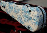 艺鸣乐器-高档F碳纤维小提琴盒-青花瓷，高档绒布，配湿度表