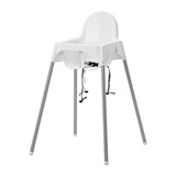 宜家IKEA 安迪洛 高脚椅宜家儿童餐椅宝宝吃饭椅安全座椅
