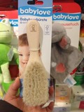国内有现货~本人在德国代购山羊毛榉木婴儿新生儿胎毛刷子梳子