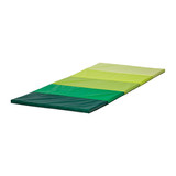 上海宜家代购 普鲁希 可折叠健身垫儿童可折叠健身垫, 绿色瑜伽垫