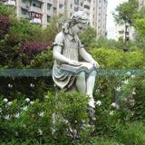 欧式人物雕塑摆件大厅家居装饰品花园景观立体雕像校园男女孩摆设