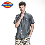 【质感青年】Dickies新品短袖衬衣男士休闲纯棉衬衫潮142M20WD08