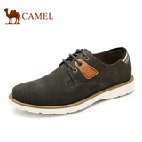 camel骆驼男鞋 夏季日常时尚休闲舒适系带日常男休闲板鞋