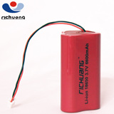 日创钓鱼灯专用锂电池 18650充电电池组3.7V移动电源6600MA