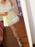 意利奥 VIVI 14年新款流行日单 外贸原单 蕾丝 蓬蓬裙 半身裙