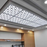 玄关走廊客厅雕花板吊顶透光材料 镂空板吊顶 专用透光匀光白膜