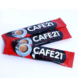 新加坡 金味二合一速溶咖啡CAFE21 无糖白咖啡(红色)12g单支试吃