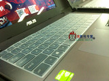 14寸笔记本键盘膜华硕W419LJ5200 F454lj保护贴电脑防尘水垫透明