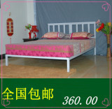 全国包邮地中海铁艺床铁床架宜家儿童床1.2米双人床1.5米1.8米