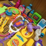 医药箱 幼儿园早教儿童塑料仿真过家家游戏医疗玩具小医生35件 CB