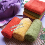 正品欧林雅竹纤维毛巾 纯色方巾 纯色童巾 竹纤维面巾 XM011