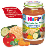 德国喜宝Hipp婴儿宝宝辅食品果汁蔬菜肉类果泥西红柿萝卜黄瓜麦面
